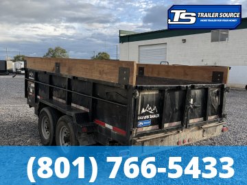 7x14 Snake River Dump Trailer - 14K GVWR -