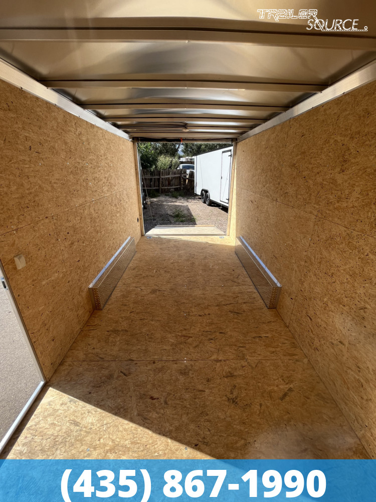7.5x16 Alcom EZ Hauler 7'0" Interior Enclosed Cargo