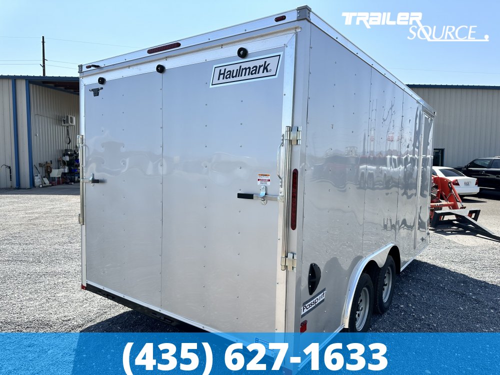 8.5x16 Haulmark Passport DELUXE 7'0" Interior 7K Tandem Axle Enclosed Cargo