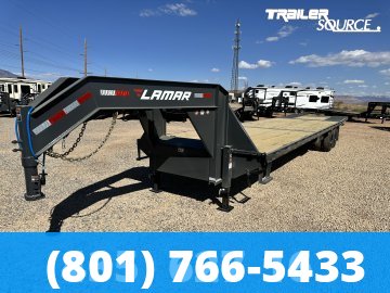 8.5x36 Lamar FD Gooseneck Hydraulic Dovetail 12k axles 25.9K