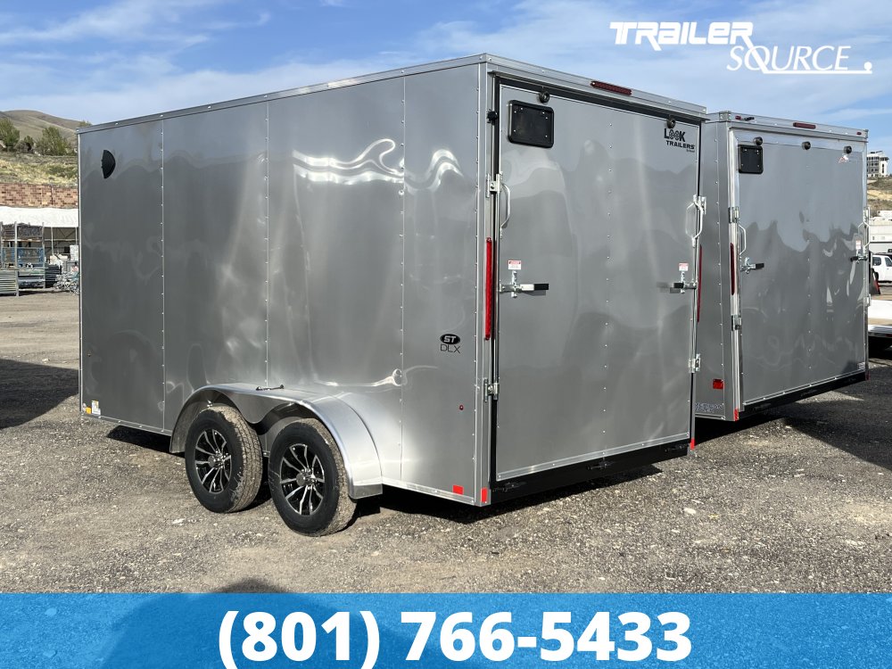 7x14 Look ST DLX 7'0" Interior 7K Tandem Axle Enclosed Cargo