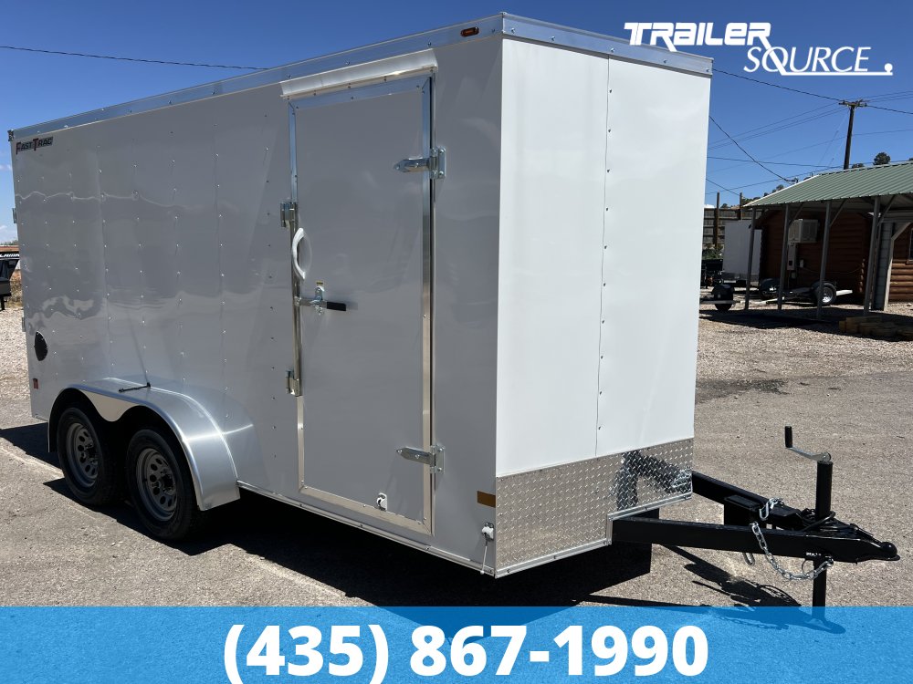 7x14 Wells Cargo FastTrac 6'6" Interior 7K Tandem Axle Enclosed Cargo