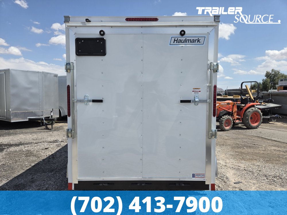 6x12 Haulmark Passport 6'6" Interior 7K Tandem Axle Enclosed Cargo Trailer
