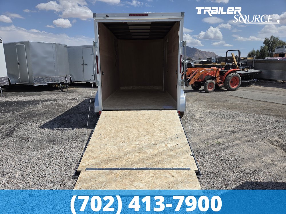 6x12 Haulmark Passport 6'6" Interior 7K Tandem Axle Enclosed Cargo Trailer