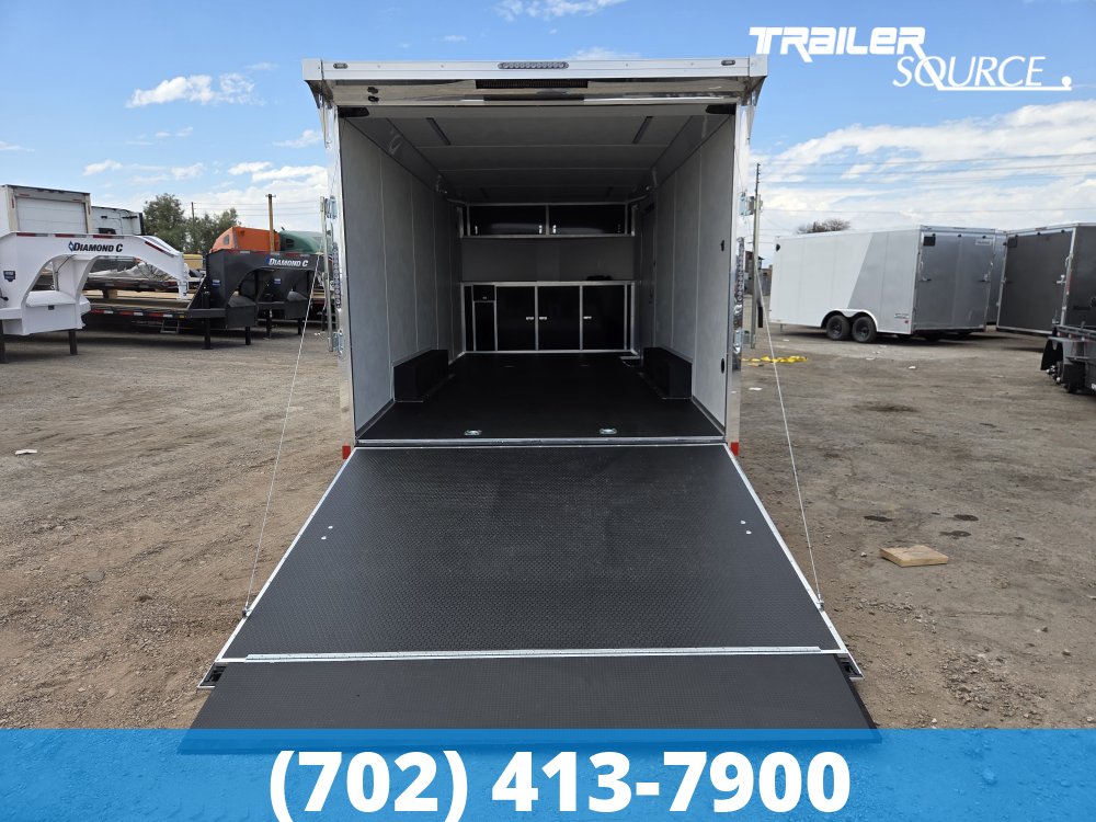 8.5x20 Haulmark Heat 7'0" Interior Enclosed Race Car Trailer