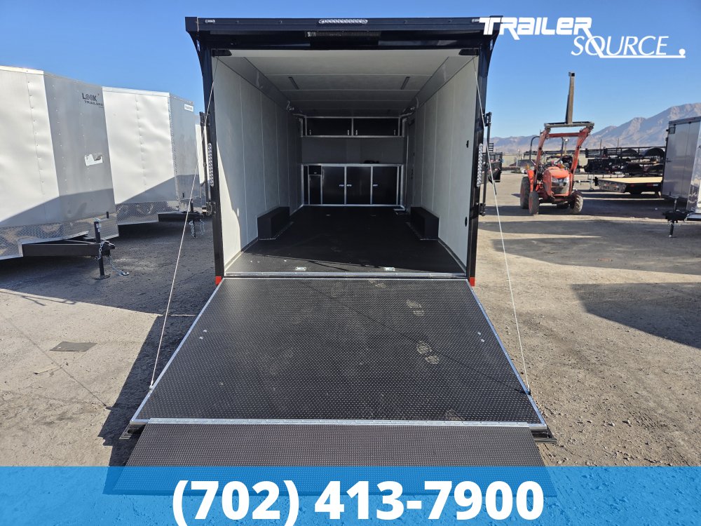 8.5x24 Haulmark Heat 7'0" Interior Enclosed Race Car Trailer