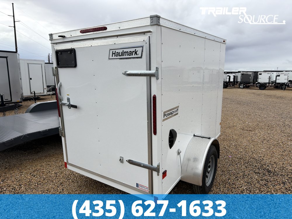 5x8 Haulmark Passport 5'6" Interior Single Axle Enclosed Cargo