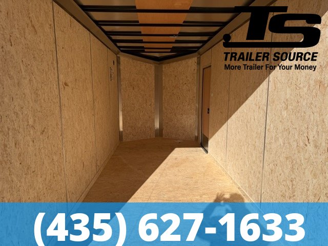 7x16 Look Element SE Enclosed Cargo Trailer - 7'6" Interior - 7K GVWR Alloy Wheels, Black Out Package