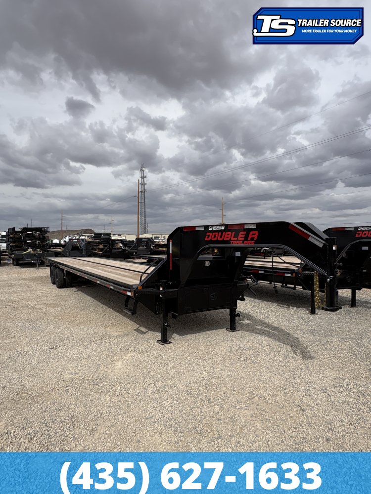 8.5x40 Double A Pro Series GHB-T Full Tilt w/ Container Pkg Trailer - 25.9K GVWR -