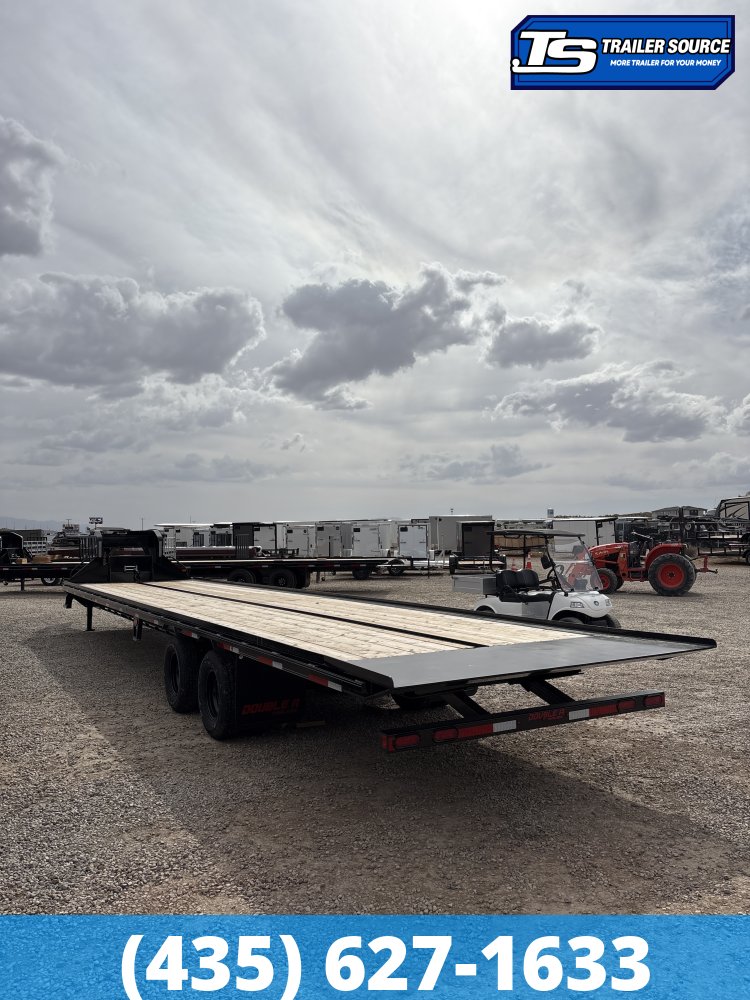 8.5x40 Double A Pro Series GHB-T Full Tilt w/ Container Pkg Trailer - 25.9K GVWR -