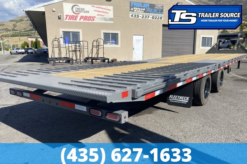 8.5x35 Diamond C FMAX 212 Gooseneck Equipment Trailer - 25.9K GVWR - ABS Brakes, Max Ramps