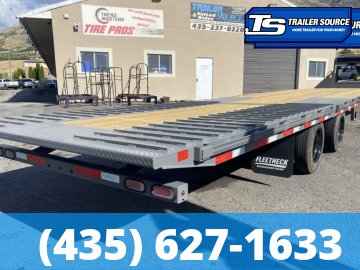 8.5x35 Diamond C FMAX 212 Gooseneck Equipment Trailer - 25.9K GVWR - ABS Brakes, Max Ramps