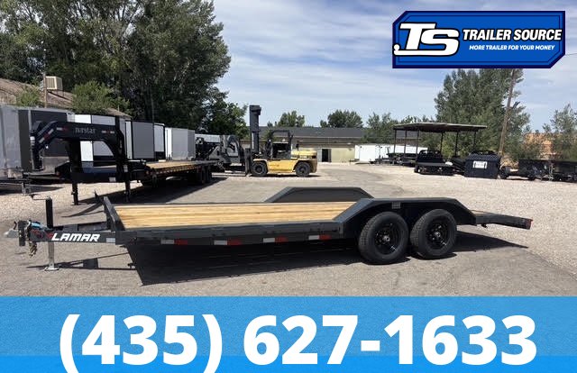 8.5x22 Lamar CC Wide Body w/ Drive Over Fenders Flatbed Car Hauler