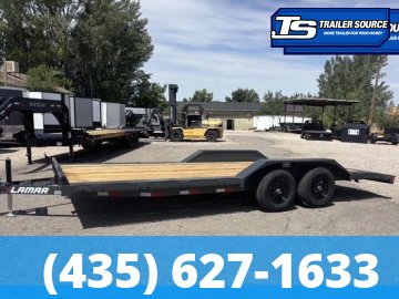 8.5x22 Lamar CC Wide Body w/ Drive Over Fenders Flatbed Car Hauler