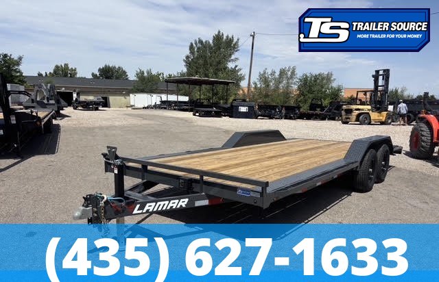 8.5x22 Lamar CC Wide Body w/ Drive Over Fenders Flatbed Car Hauler