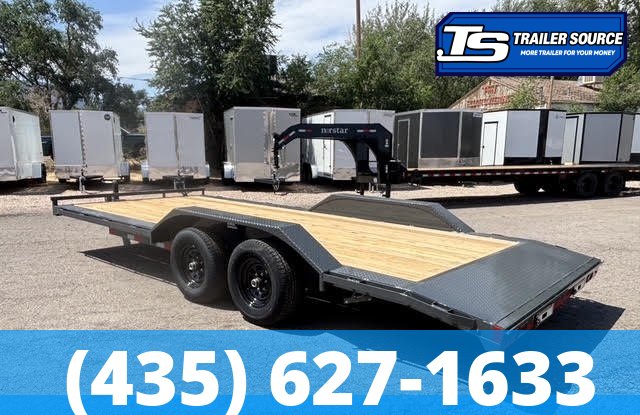 8.5x22 Lamar CC Wide Body w/ Drive Over Fenders Flatbed Car Hauler