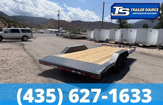 8.5x22 Lamar CC Wide Body w/ Drive Over Fenders Flatbed Car Hauler