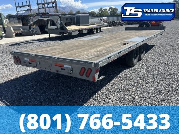 8.5x26 Diamond C DEC 207 Equipment Trailer - 15K GVWR -