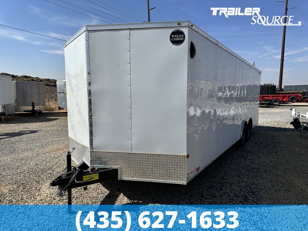 8.5x24 Wells Cargo Enclosed Cargo