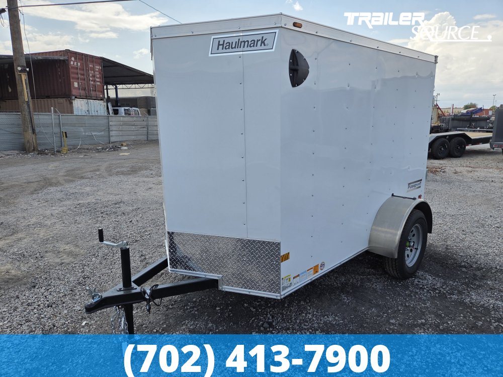 5x8 Haulmark Passport 5'6" Interior Single Axle Enclosed Cargo