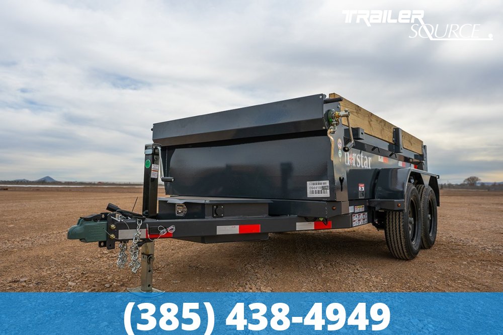 5x10 Norstar Iron Bull DCB 18" Sides 7K Dump Trailer