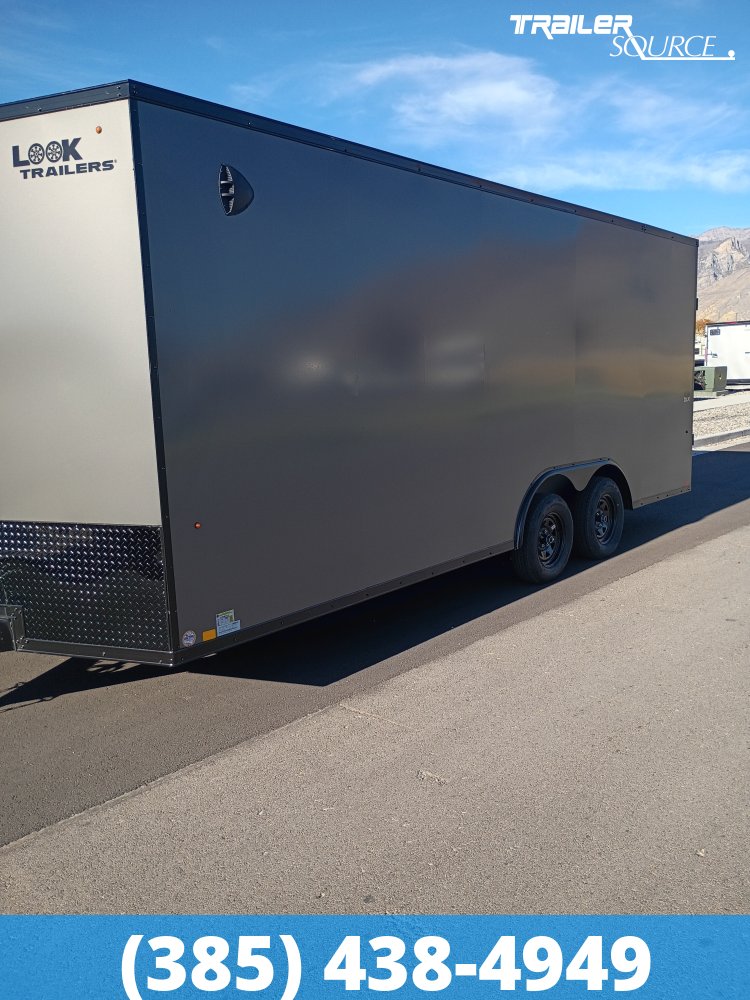8.5x20 Look ST DLX 7'0" Interior 7K Tandem Axle Enclosed Cargo