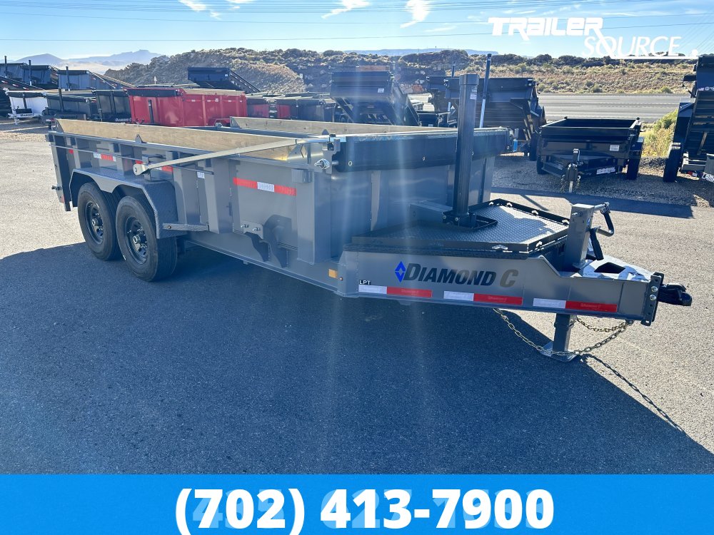 7x14 Diamond C LPT 207  15.5K Dump