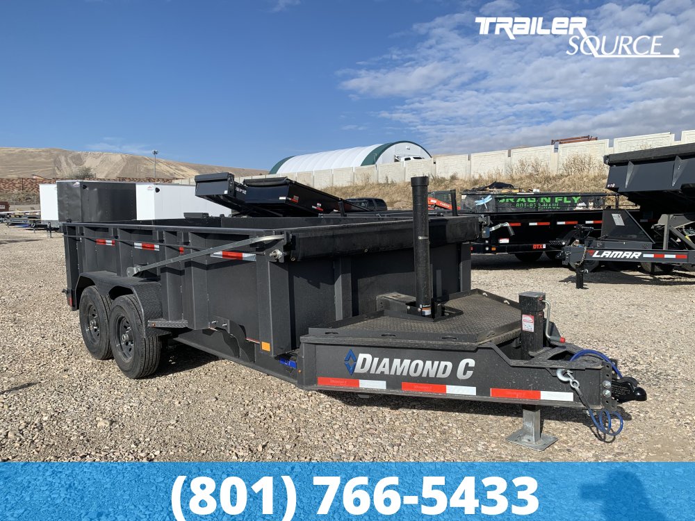 7x14 Diamond C LPT 207  15.5K Dump