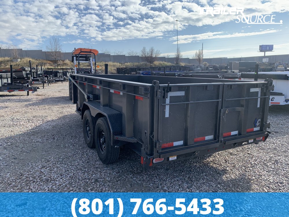 7x14 Diamond C LPT 207  15.5K Dump