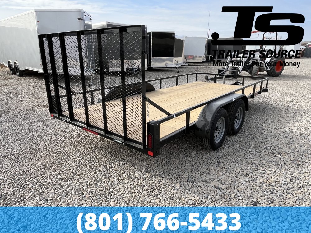 2026 Echo 7x14 7K Tandem Axle Utility Trailer