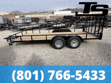2026 Echo 7x14 7K Tandem Axle Utility Trailer
