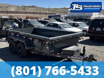 6.5x12 Lamar DM Dump Trailer - 18" Sides - 10K GVWR -