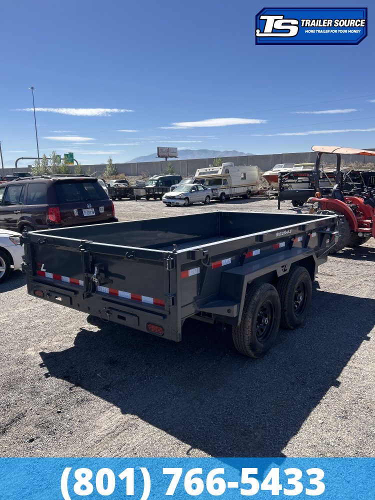 6.5x12 Lamar DM Dump Trailer - 18" Sides - 10K GVWR -