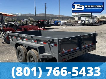 6.5x12 Lamar DM Dump Trailer - 18" Sides - 10K GVWR -