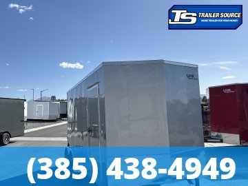 7x16 Look ST DLX Enclosed Cargo Trailer - 7'0" Interior - 7K GVWR - Barlock on Door, D-Rings, Ramp Extension, Roof Vent