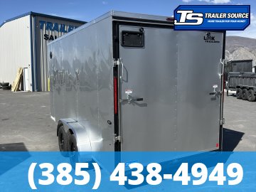 7x16 Look ST DLX Enclosed Cargo Trailer - 7'0" Interior - 7K GVWR - Barlock on Door, D-Rings, Ramp Extension, Roof Vent