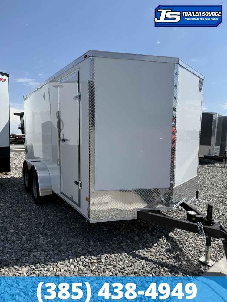 7x14 Wells Cargo FastTrac Enclosed Cargo Trailer - 6'6" Interior - 7K GVWR - .080 PolyCor