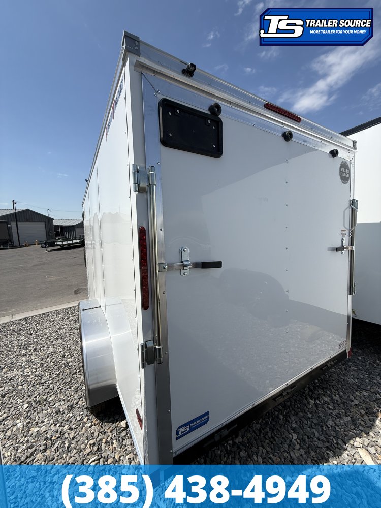 7x14 Wells Cargo FastTrac Enclosed Cargo Trailer - 6'6" Interior - 7K GVWR - .080 PolyCor