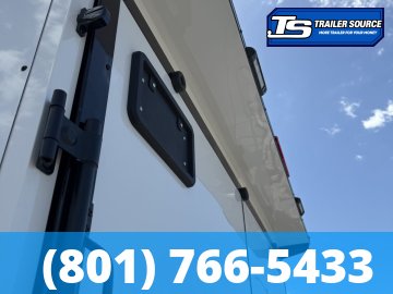 8.5x20 Look Element SE Enclosed Cargo Trailer - 7'6" Interior - 10K GVWR - .080 PolyCor, Alloy Wheels, Black Out Package, Rear Spoiler w/ Load Lights, Rubber Coin Floor, Vinyl Ceil