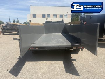 7x16 Diamond C LPT-GN 210 Gooseneck Dump Trailer - 32" Sides - 23K GVWR - 18 Ply Tires, 5 Stage Telescopic, ABS Brakes, Board Brackets, Hydraulic Jack(s), Long Arm Tarp