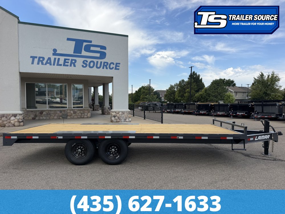 8.5x20 Lamar F8 Deckover Equipment Trailer - 14K GVWR -