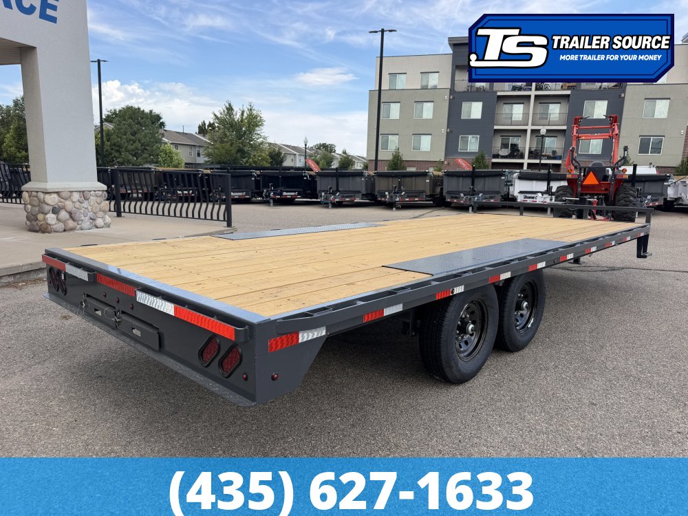 8.5x20 Lamar F8 Deckover Equipment Trailer - 14K GVWR -