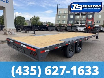 8.5x20 Lamar F8 Deckover Equipment Trailer - 14K GVWR -