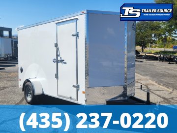 6x12 American Hauler Arrow Enclosed Cargo Trailer - 6'6" Interior - 3.5K GVWR - .080 PolyCor