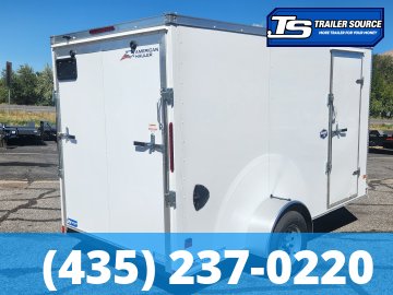 6x12 American Hauler Arrow Enclosed Cargo Trailer - 6'6" Interior - 3.5K GVWR - .080 PolyCor