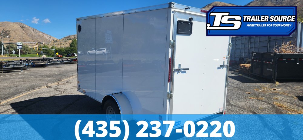 6x12 American Hauler Arrow Enclosed Cargo Trailer - 6'6" Interior - 3.5K GVWR - .080 PolyCor
