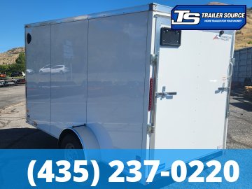 6x12 American Hauler Arrow Enclosed Cargo Trailer - 6'6" Interior - 3.5K GVWR - .080 PolyCor