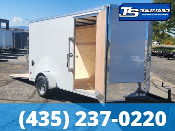 6x12 American Hauler Arrow Enclosed Cargo Trailer - 6'6" Interior - 3.5K GVWR - .080 PolyCor