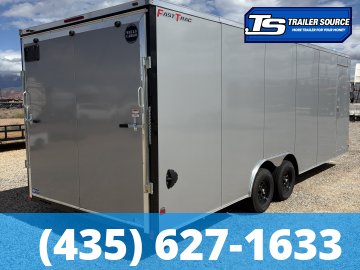 8.5x24 Haulmark Passport DELUXE Enclosed Cargo Trailer - 7'6" Interior - 10K GVWR - .080 PolyCor, Dovetail