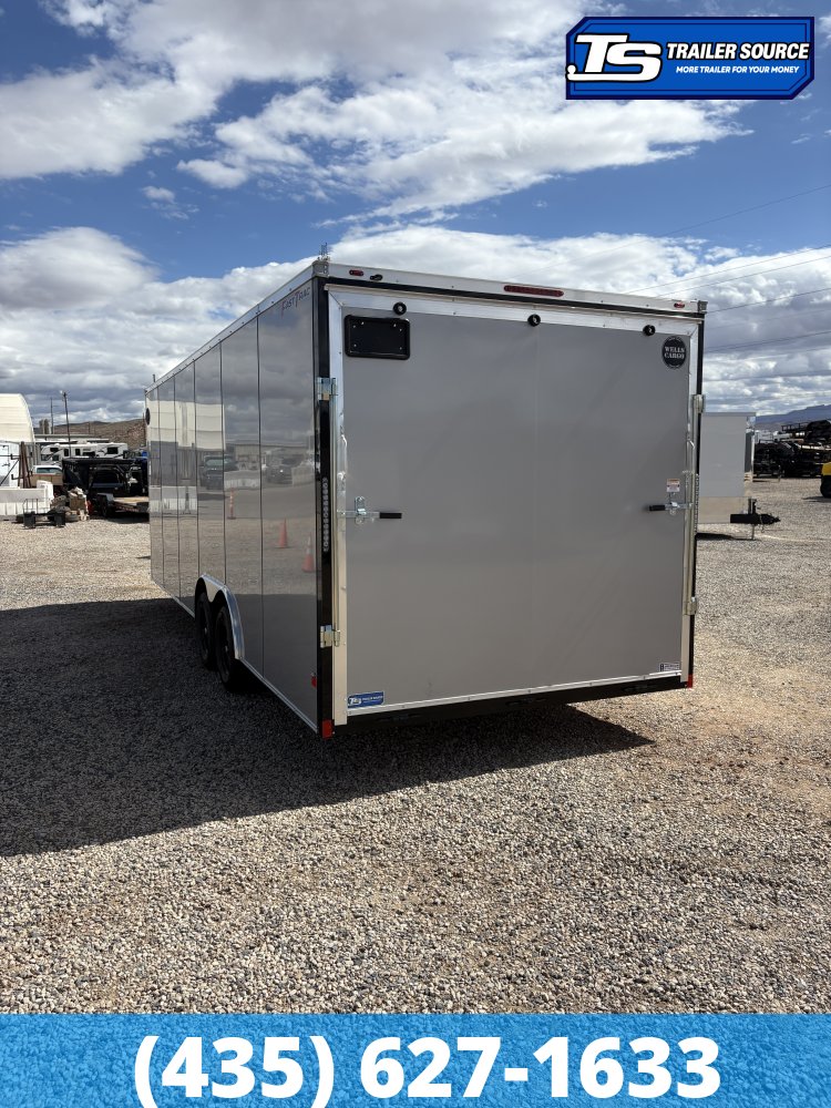 8.5x24 Haulmark Passport DELUXE Enclosed Cargo Trailer - 7'6" Interior - 10K GVWR - .080 PolyCor, Dovetail